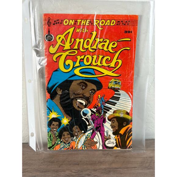 On the Road with Andrae Crouch 1977 1st Edition Comic Book- EUC - Picture 1 of 2